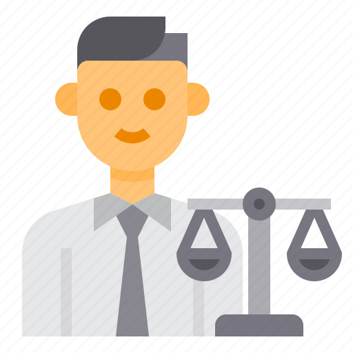 Lawyer, man, avatar, balance, occupation icon - Download on Iconfinder