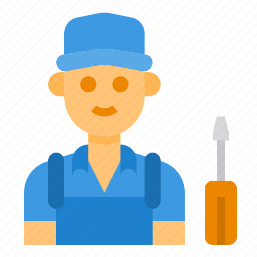 Mechanic, man, avatar, job, occupation icon - Download on Iconfinder