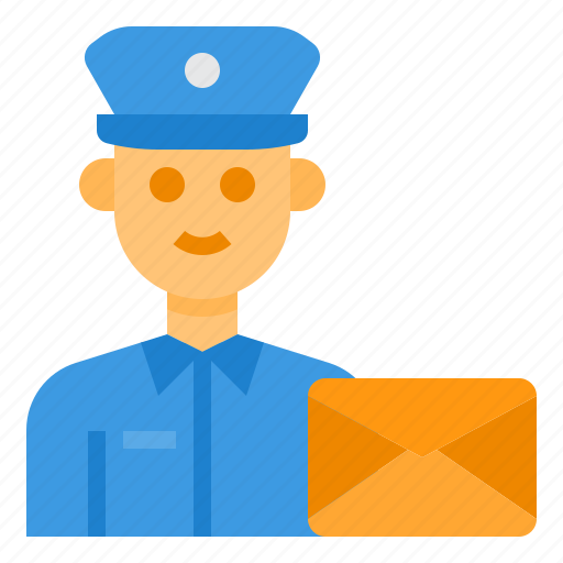 Postman, man, occupation, avatar, mail icon - Download on Iconfinder