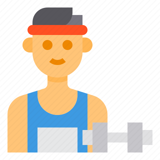 Fitness, occupation, avatar, trainer, man icon - Download on Iconfinder
