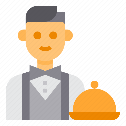 Man, avatar, job, waiter, occupation icon - Download on Iconfinder