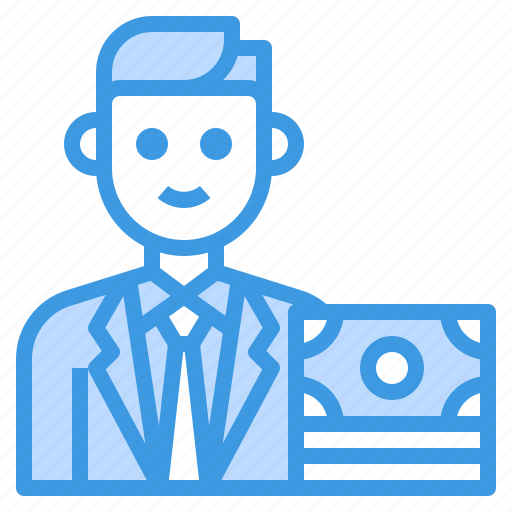 Accountant, man, occupation, avatar, banker icon - Download on Iconfinder