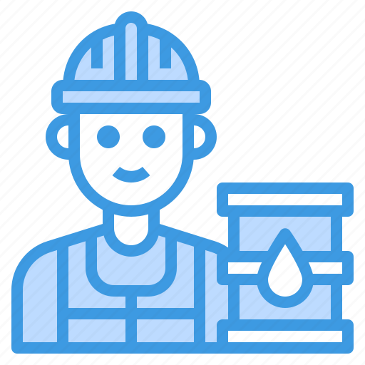 Worker, avatar, man, refininery, occupation, oil icon - Download on Iconfinder