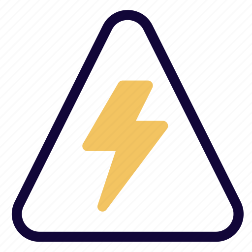 High, volage, mall, shopping, store, caution, thunder bolt icon - Download on Iconfinder