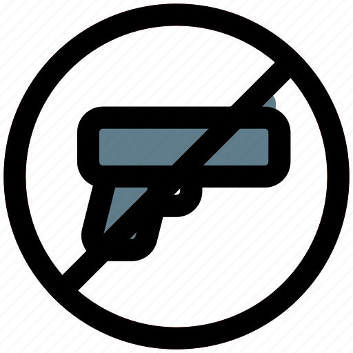 No, gun, mall, forbidden, weapon, sign, store icon - Download on Iconfinder