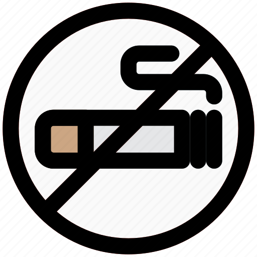 No, smoking, mall, forbidden, prohibited, cigarette, store icon - Download on Iconfinder