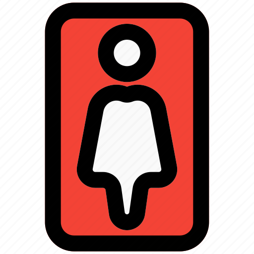 Woman, mall, avatar, restroom, toilet, shopping, store icon - Download on Iconfinder