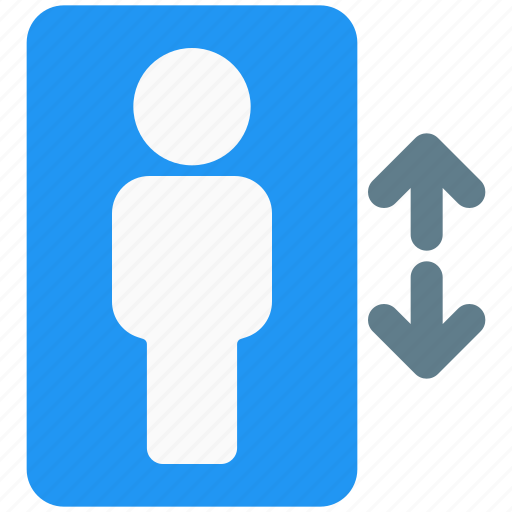 Elevator, mall, lift, store, arrows, pointer, direction icon - Download on Iconfinder