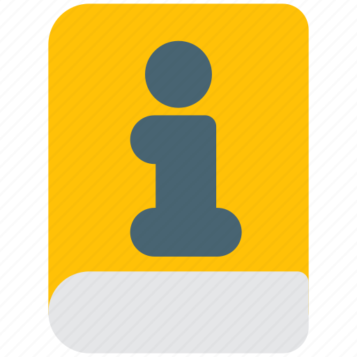 Information, booklet, mall, info, support, shop icon - Download on Iconfinder