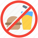 no eatables, food, prohibited, restricted, mall, store, shops