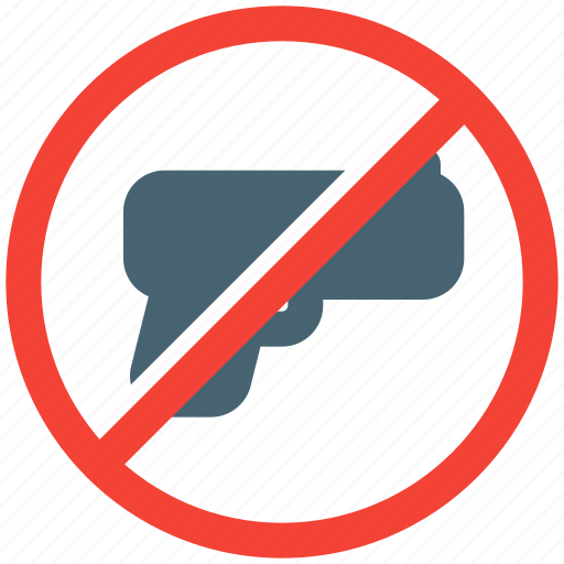 No, gun, mall, weapon, forbidden, shopping, restricted icon - Download on Iconfinder
