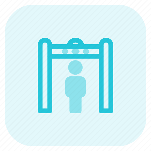 Security, gate, metal detector, mall, shopping, outlet icon - Download on Iconfinder