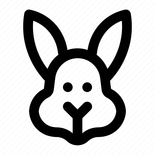 Rabbit, bunny, mammals, pet, animals, zoo, wildlife icon - Download on Iconfinder