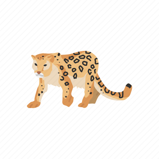 Animals, canine, leopard, mammal, ocelot, pet, wild cat icon - Download on Iconfinder