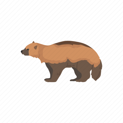 Animal, bear, glutton, mammal, rodent, wolverine, wolvorene icon - Download on Iconfinder
