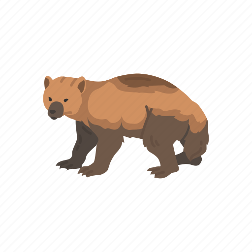 Animals, bear, carcajou, glutton, mammal, wolverine, wolvorene icon - Download on Iconfinder