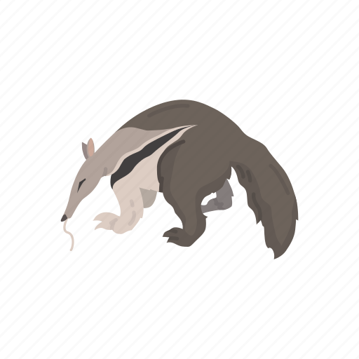 Animals, anteater, giant anteater, mammal, worm tongue icon - Download on Iconfinder