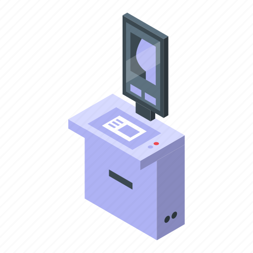 Mammography, machine, equipment, isometric icon - Download on Iconfinder