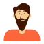 avatar, beard, man, person 