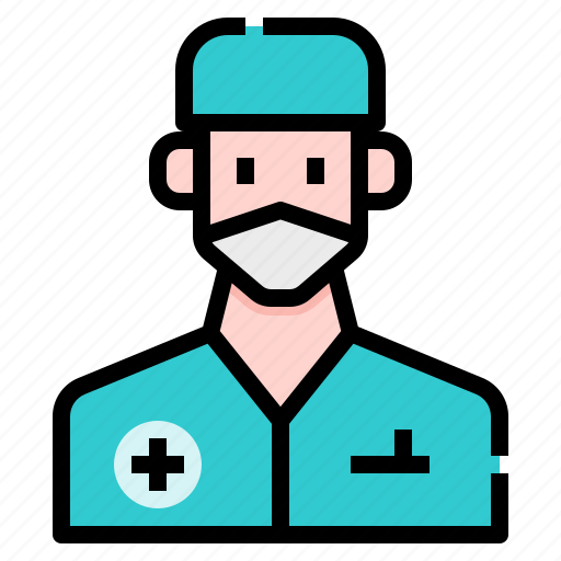 Avatar, doctor, interface, man, mask, people, user icon - Download on Iconfinder