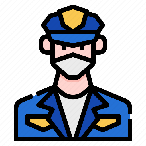 Avatar, interface, man, mask, people, police, user icon - Download on Iconfinder