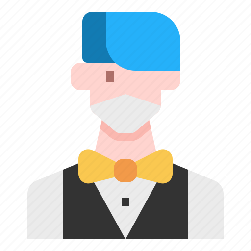 Avatar, bartender, man, mask, people, user icon - Download on Iconfinder