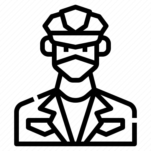 Avatar, man, mask, people, police, profile, user icon - Download on Iconfinder