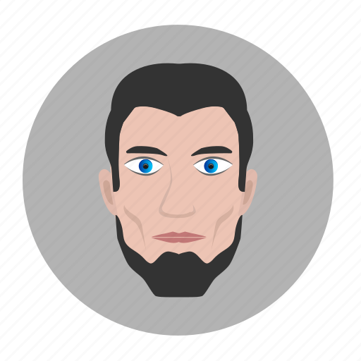 Asia, avatar, beard, face, man, strong icon - Download on Iconfinder