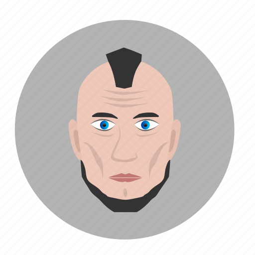 Avatar, man, pank, strong, style icon - Download on Iconfinder