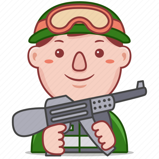Army, business, job, male, man, person, profession icon - Download on Iconfinder