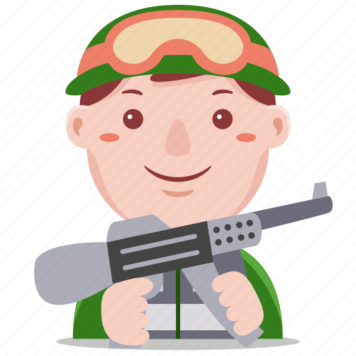 Army, business, job, male, man, person, profession icon - Download on Iconfinder