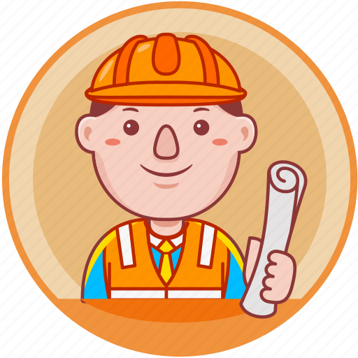 Business, engineer, job, male, man, person, profession icon - Download on Iconfinder