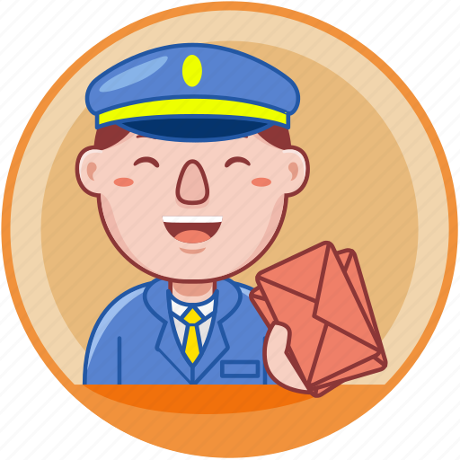 Business, job, male, man, person, postman, profession icon - Download on Iconfinder
