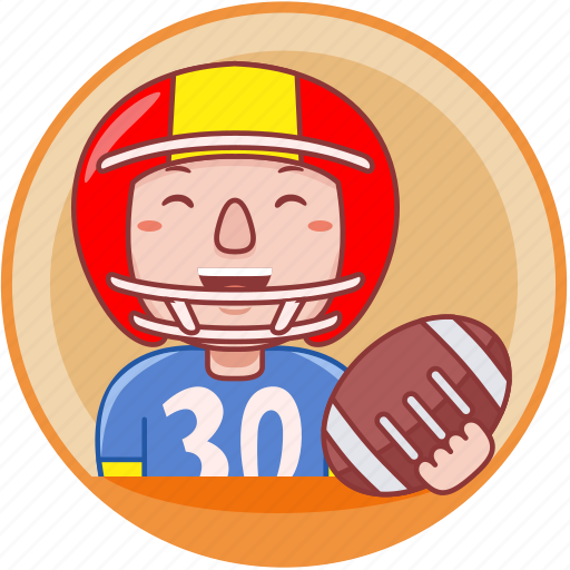 Business, football player, job, male, man, person, profession icon - Download on Iconfinder