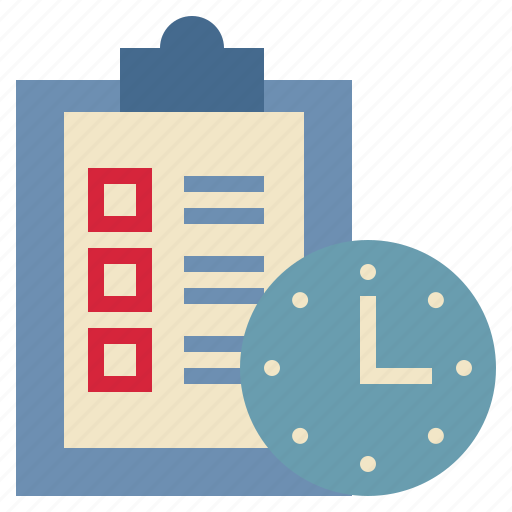 Clip, list, management, time, document icon - Download on Iconfinder