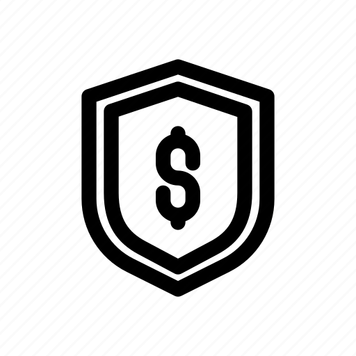 Secure payment, shield, money, insurance, safety icon - Download on Iconfinder