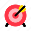 goal, target, mission, arrow, archery, business, objective 