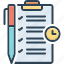 task, checklist, clipboard, questionnaire, document, report, survey, to do list 