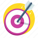target, aim, arrow, bullseye, goal