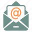 mail, crm, email, e, letter, envelope, at, message, full 