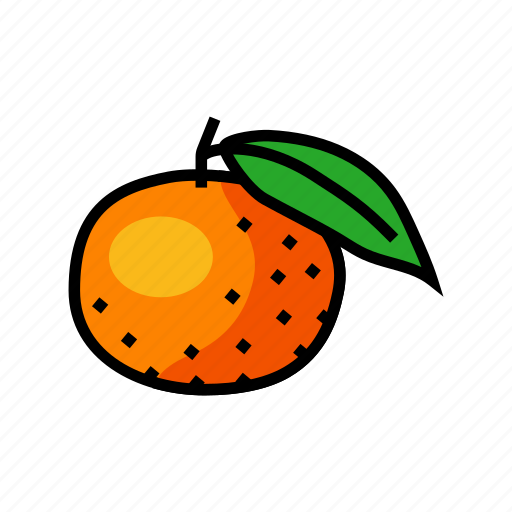 Mandarin, orange, clementine, fruit, tangerine, citrus icon - Download on Iconfinder