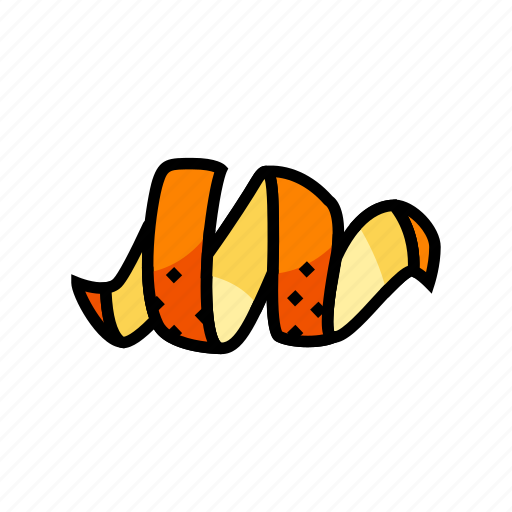 Peel, clementine, mandarin, orange, fruit, tangerine icon - Download on Iconfinder