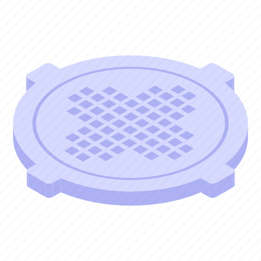 Modern, manhole, isometric icon - Download on Iconfinder