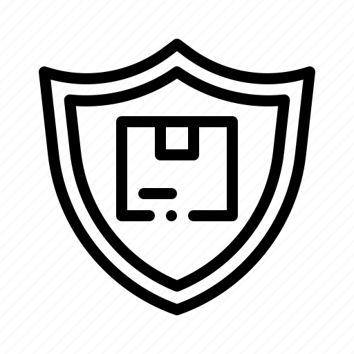 Shield, reliability, defense, protection, package icon - Download on Iconfinder