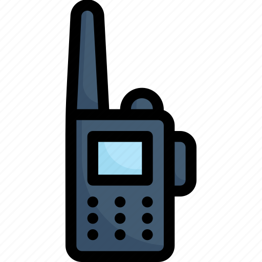 Communication, factory, industries, manufacturing, mass production, radio, walkie talkie icon - Download on Iconfinder