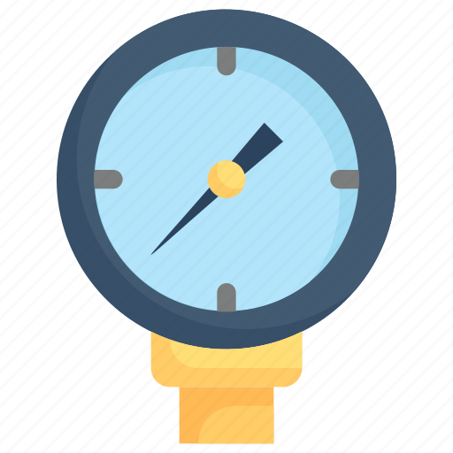 Factory, gauge, indicator, industries, manufacturing, mass production, pressure meter icon - Download on Iconfinder