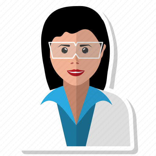 Avatar, female, girl, glasses, intelligent, smart, specs icon - Download on Iconfinder