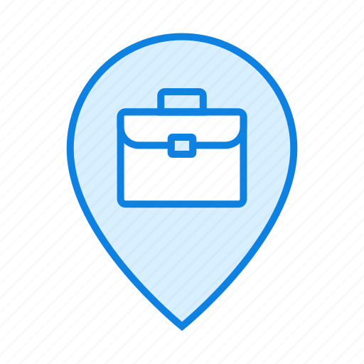 Job, location, map icon - Download on Iconfinder