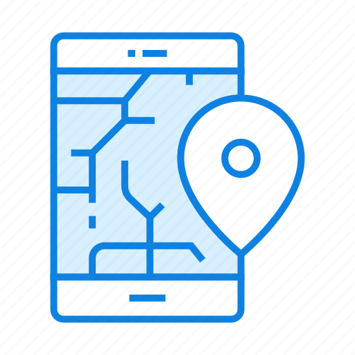 Gps, map, mobile icon - Download on Iconfinder on Iconfinder
