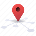 direction, hub, location, map, navigation, link